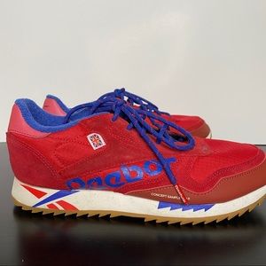 Reebok Leather Ripple women’s suede red 8 classic